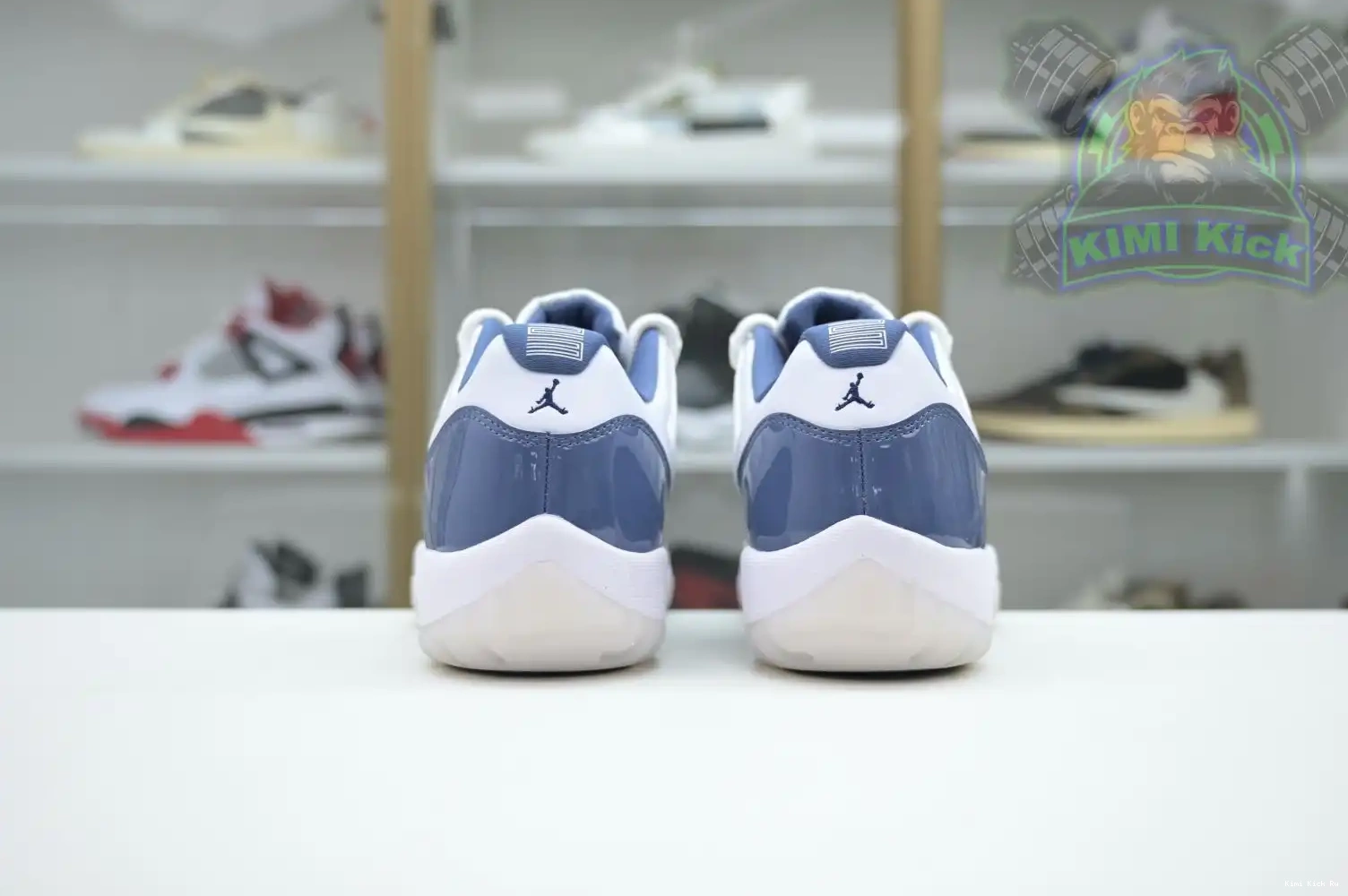 Blue” Kimikick Jordan Jordan 11 Air Low“Diffused 0816